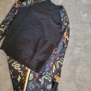 ZARA Animal ART Print Sweatsuit- FULL SET